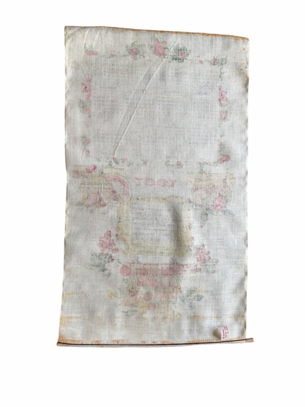 ๐ 1961 American Vintage Kitchen Prayer Wall Towel - Red, Green, Yellow - Picture 3 of 6